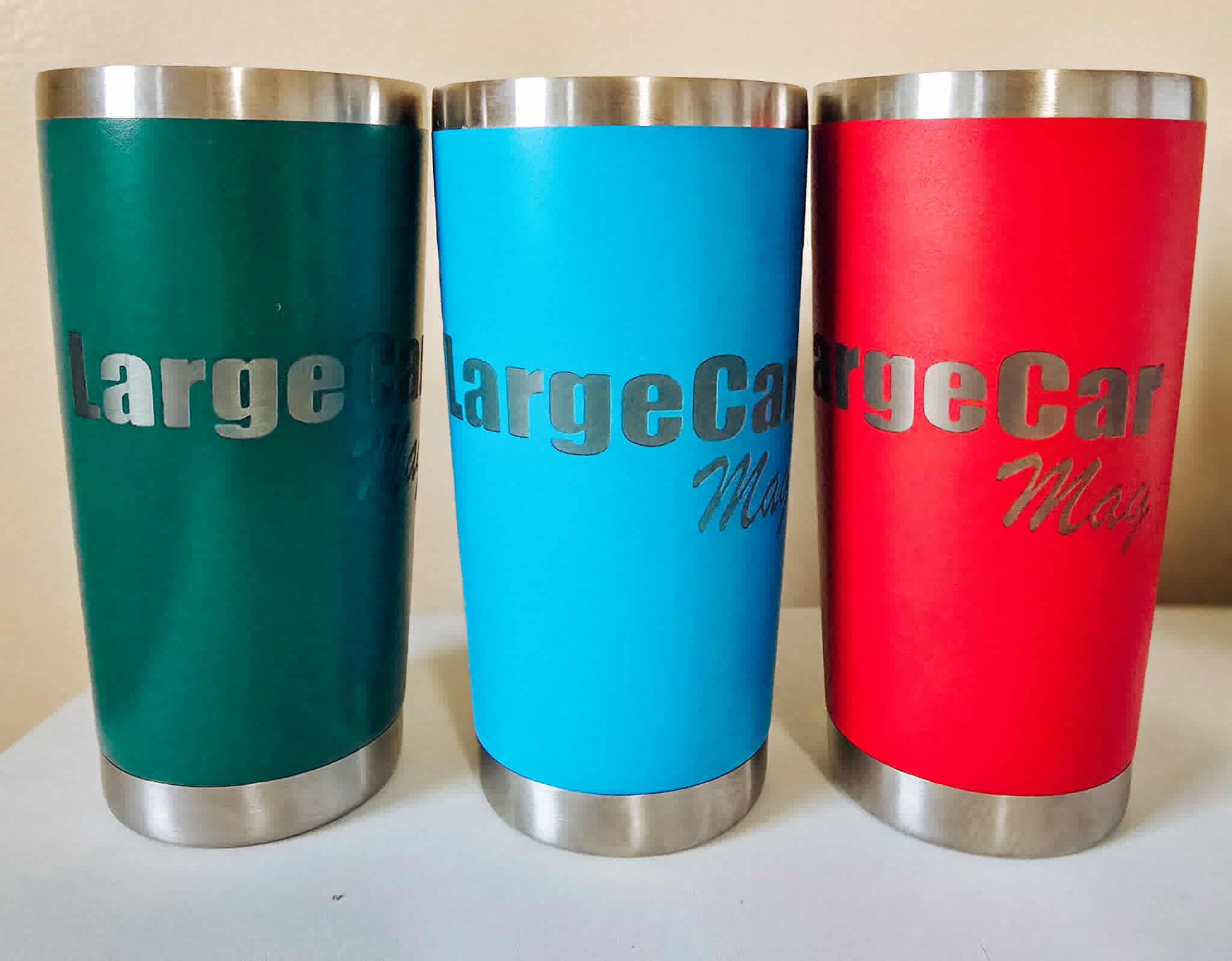 Laser Engraved Tumblers 1